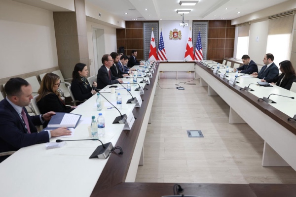 საქართველოს მთავრობის ადმინისტრაციის უფროსი აშშ-ის კონგრესის საგარეო საქმეთა კომიტეტის წარმომადგენლებს შეხვდა