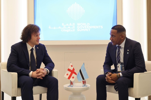 ირაკლი კობახიძე ბოცვანის რესპუბლიკის პრეზიდენტს შეხვდა