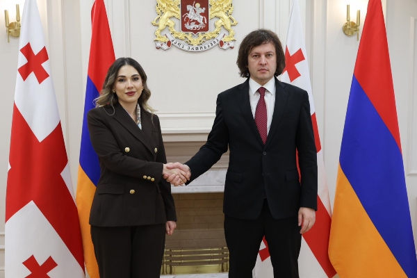 საქართველოს პრემიერ-მინისტრი სომხეთის რესპუბლიკის იუსტიციის მინისტრს შეხვდა