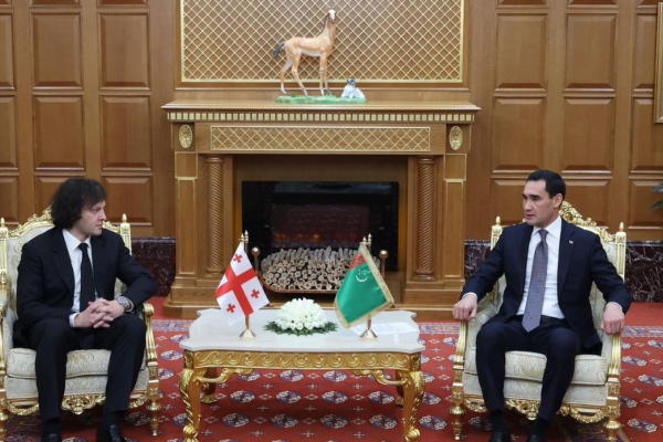 თურქმენეთის პრეზიდენტთან საუბარი კონცენტრირებული იყო ქვეყნებს შორის პარტნიორობის გაღრმავებაზე, რეგიონული მშვიდობისა და სტაბილურობის მხარდასაჭერად თანამშრომლობის გააქტიურებაზე - პრემიერი