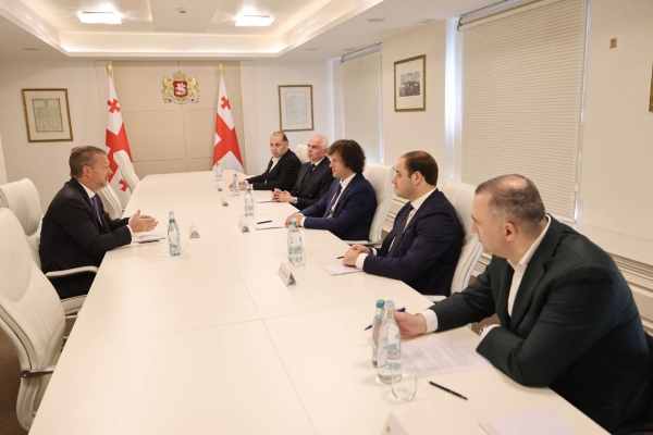 ირაკლი კობახიძე საერთაშორისო პარალიმპიური კომიტეტის პრეზიდენტ ენდრიუ პარსონსს შეხვდა