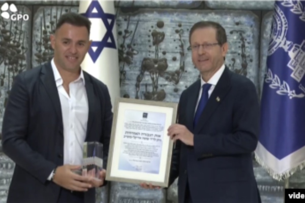 ქართველი ებრაელი შოთა მუსაევი ისრაელის პრეზიდენტმა სამოქალაქო გმირობისთვის დააჯილდოვა