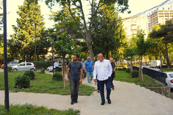 სამგორის რაიონში კიდევ ერთი სპორტული სივრცის მოწყობა დაიწყო