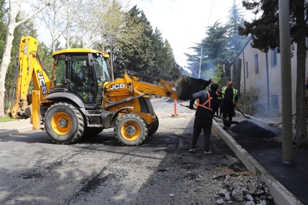 ვარკეთილის მეურნეობაში, ახმეთ მელაშვილის ქუჩის მოწყობის სამუშაოები გრძელდება