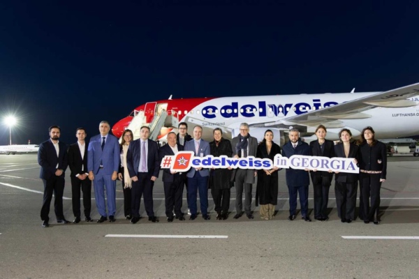 საქართველოს ავიაბაზარზე ოპერირება შვეიცარიულმა ავიაკომპანია Edelweiss-მა დაიწყო