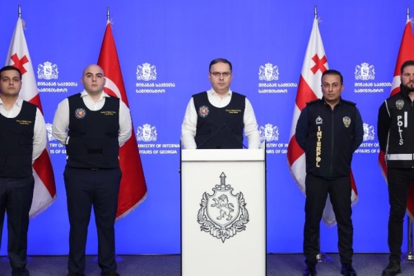 დაკავებულია თურქეთის რესპუბლიკის 14 მოქალაქე, რომელთაგანაც 11 პირი ინტერპოლის წითელი ცირკულარების საფუძველზე იძებნებოდა - შსს