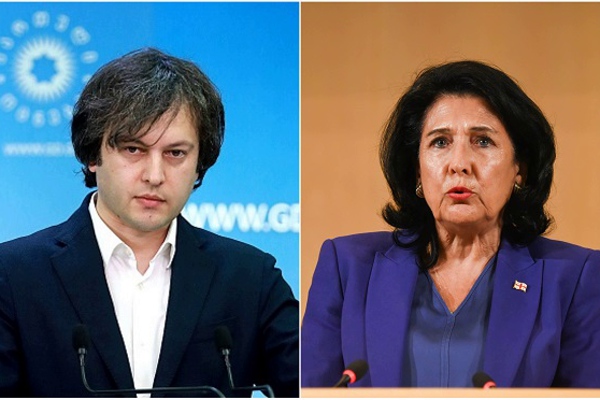  სალომე ზურაბიშვილი ვერ ელევა საკუთარ სკამს - ირაკლი კობახიძე 