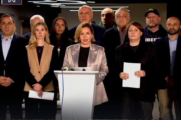 ოპოზიციის წევრები ელჩებს შეხვდნენ