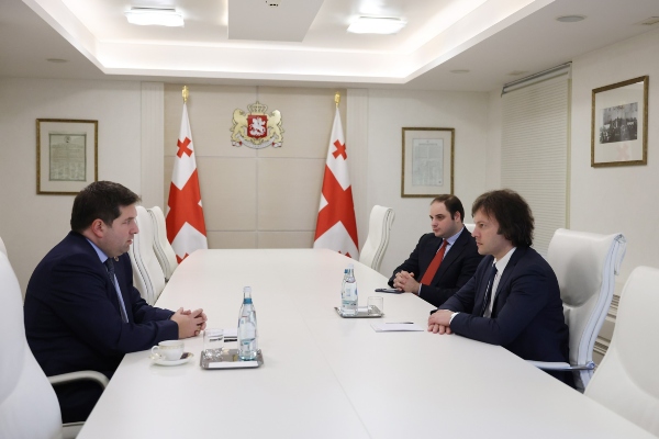 პრემიერ-მინისტრი ადვოკატთა ასოციაციის ახალ თავმჯდომარეს შეხვდა