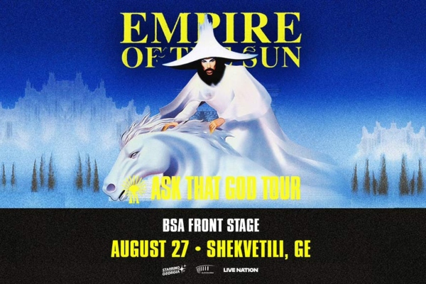 Empire Of The Sun-ის ღონისძიებაზე დასასწრები ბილეთების გაყიდვა დაიწყო