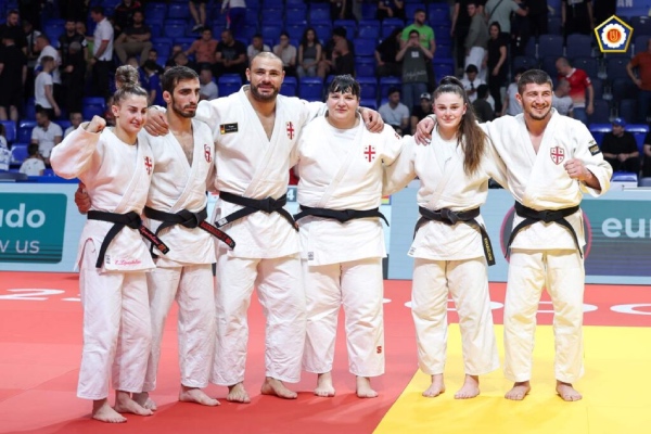 საქართველოს ძიუდოს ნაკრები ევროპის გუნდური ჩემპიონატის გამარჯვებულია