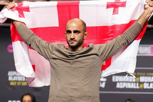 გიგა ჭიკაძე UFC-ში მომდევნო ბრძოლას დევიდ ონამას წინააღმდეგ ჩაატარებს