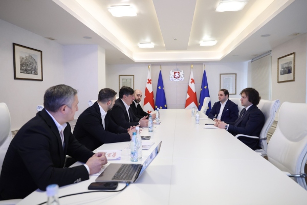 პრემიერმა რაგბის კავშირის პრეზიდენტთან სარაგბო ინფრასტრუქტურის განვითარების საკითხი განიხილა